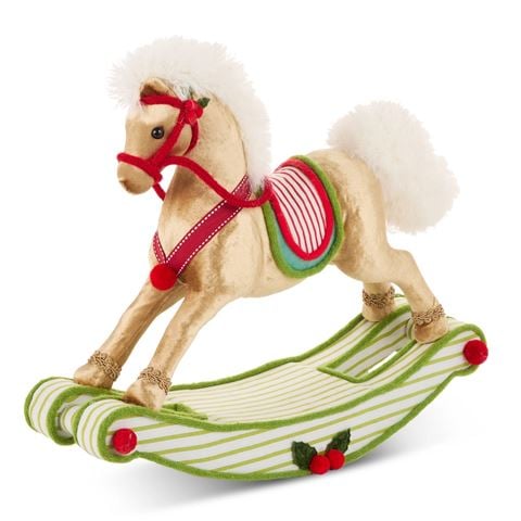 Raz - Sugar & Spice Rocking Horse 35.5cm