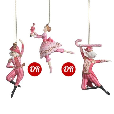 Raz Nutcracker Suite Nutcracker Character Ornaments Assorted 10cm-14cm - Peter's of Kensington