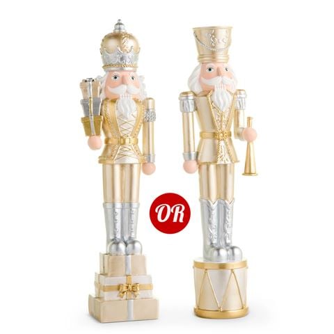 Raz Nutcracker Suite Nutcrackers on Stand Assorted 30.5cm-31cm - Peter's of Kensington