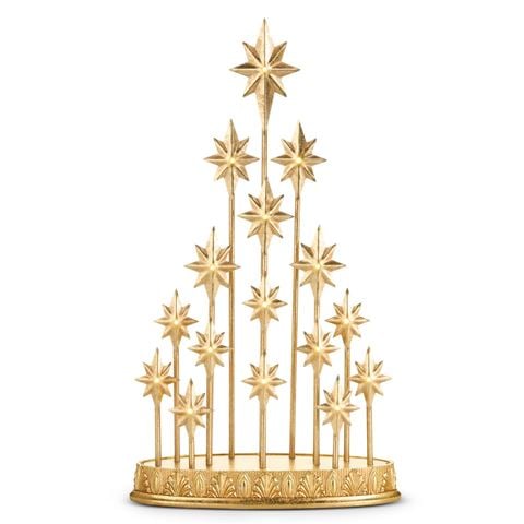 Raz - Newborn King Lighted Star Mantel Decor 49cm