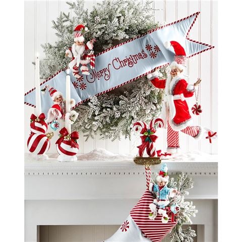 Raz - My Merry Snowman Posable Elf 46cm Assorted