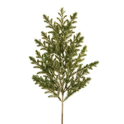 Raz - Mistletoe Market Gold Glittered Pine Spray 64cm