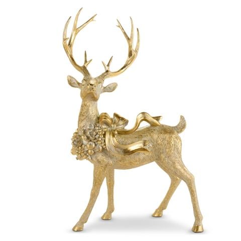 Raz Home For The Holidays Enchanted Standing Deer 71cm - Peter's of Kensington