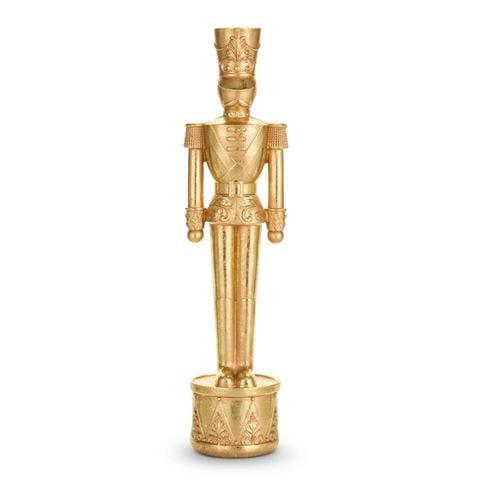 Raz - Bows & Baubles Gilded Toy Soldier 44cm