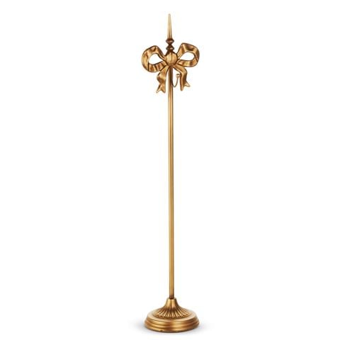 Raz - Bows & Baubles Black Bow Stocking Stand 70cm