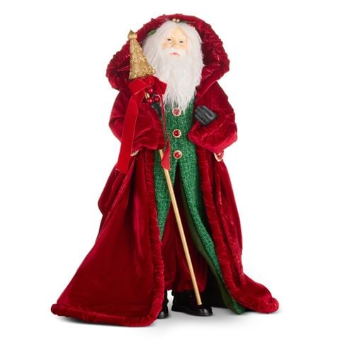 Raz Enchanted Forest Enchanted Forest Santa 65cm - Peter's of Kensington