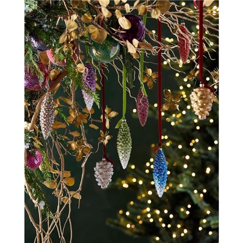 Raz - Enchanted Forest Pinecone Ornament Assorted 11.5cm