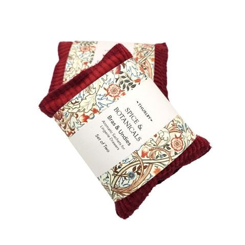 Thurlby - Heritage Bras & Undies Scented Pillows Corduroy Set 2pce