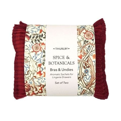 Thurlby - Heritage Bras & Undies Scented Pillows Corduroy Set 2pce