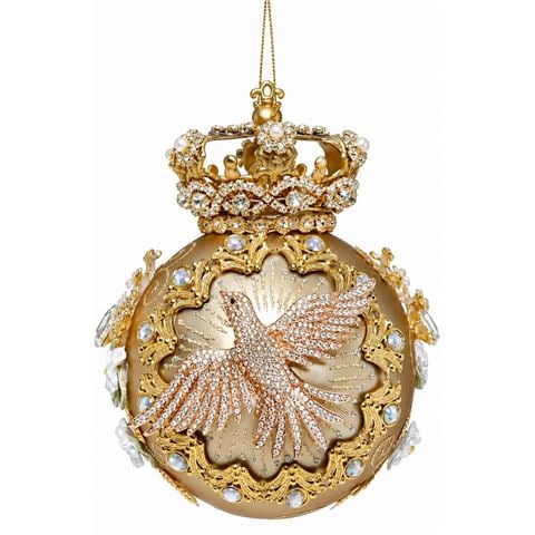 Mark Roberts Crown Jewels Ornament Gold - Peter's of Kensington