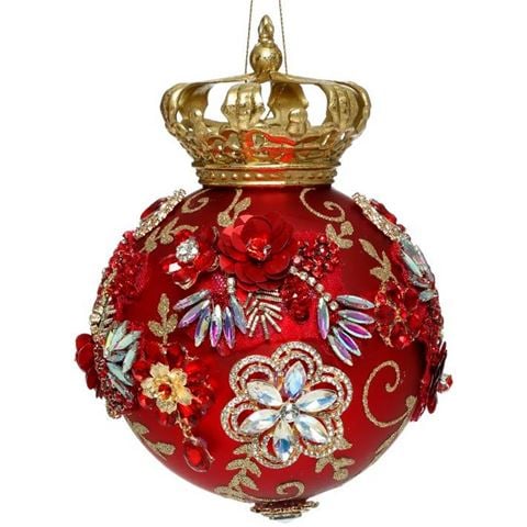 Mark Roberts Crown Jewels Ornament Red - Peter's of Kensington