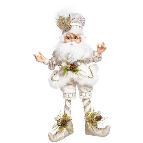 Mark Roberts North Pole White Christmas Elf Small - Peter's of Kensington