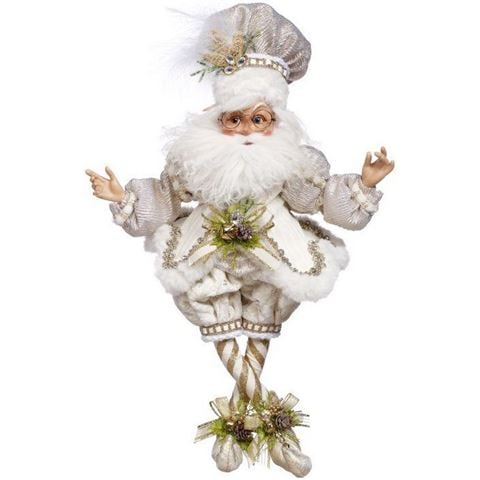 Mark Roberts North Pole White Christmas Elf Medium - Peter's of Kensington