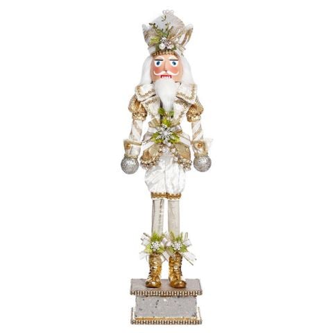 Mark Roberts White Christmas Nutcracker Small - Peter's of Kensington