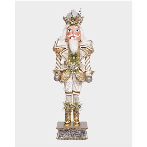 Mark Roberts White Christmas Nutcracker Medium - Peter's of Kensington