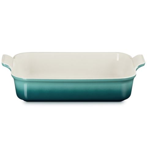 Le Creuset - Heritage Rectangular Dish Bleu Riviera 32cm