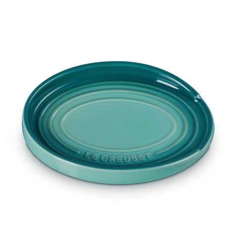 Le Creuset - Stoneware Oval Spoon Rest Bleu Riviera
