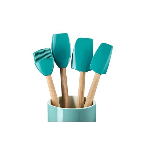 Le Creuset - Signature Utensil Bleu Riviera Set 5pce