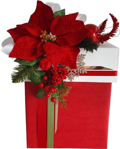 Boz Christmas - Deck The Halls Red Gift Hamper