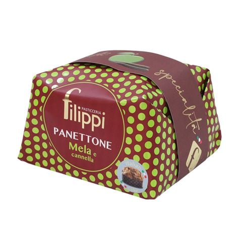 Filippi - Panettone Spiced With Apple & Cinnamon 500g