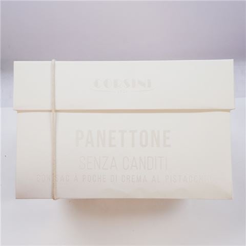 Corsini - Panettone Pistachio w/Piping Bag 920g