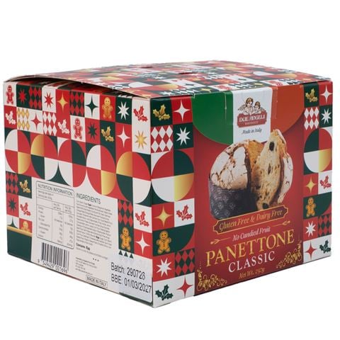 Due Angeli Bakehouse Gluten Free & Dairy Free Classic Panettone 250g - Peter's of Kensington