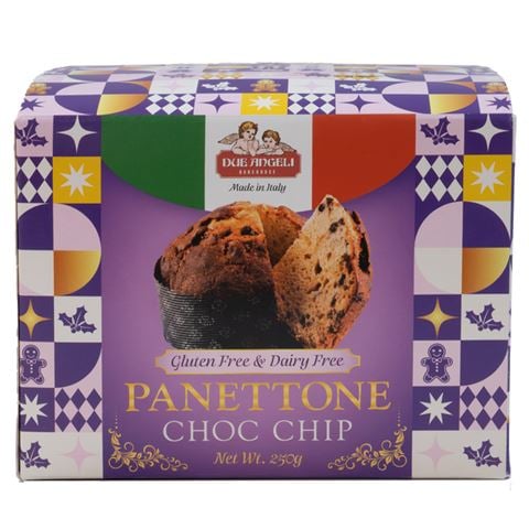 Due Angeli Bakehouse - Gluten Free & Dairy Free Chocolate Chip Panettone 250g