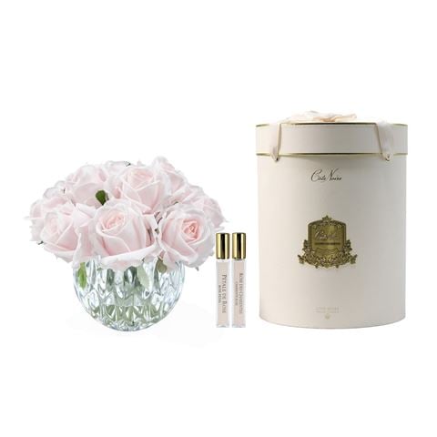Cote Noire - Luxury Round 13 Rose Bud Bouquet French Pink