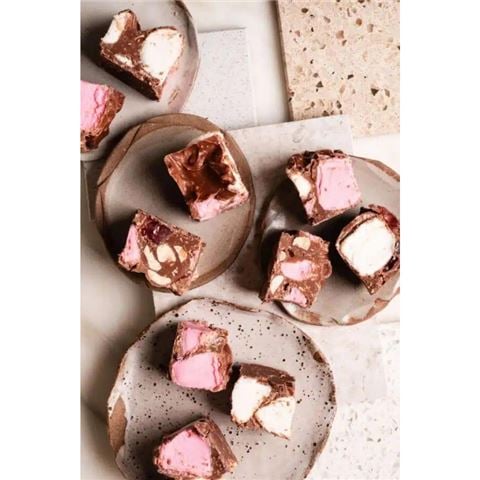 Cacao & Co Milk Chocolate Rocky Road Bites 160g - Peter's of Kensington