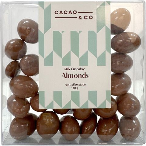 Cacao & Co - Milk Chocolate Almonds 120g
