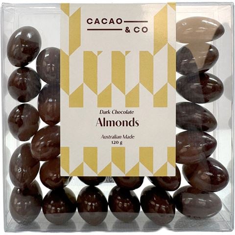 Cacao & Co Dark Chocolate Almonds 120g - Peter's of Kensington
