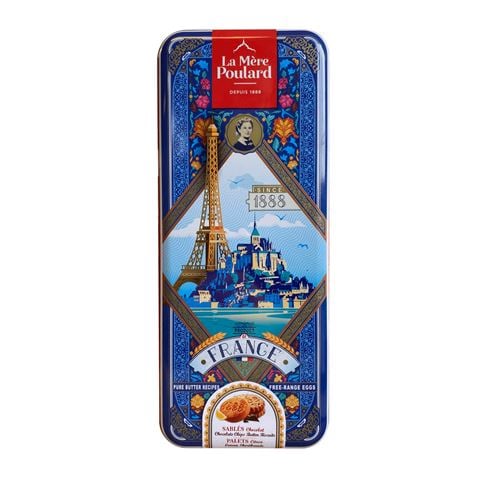 La Mere Poulard - Pure Butter Choc Chip Shortbread Biscuits 375g