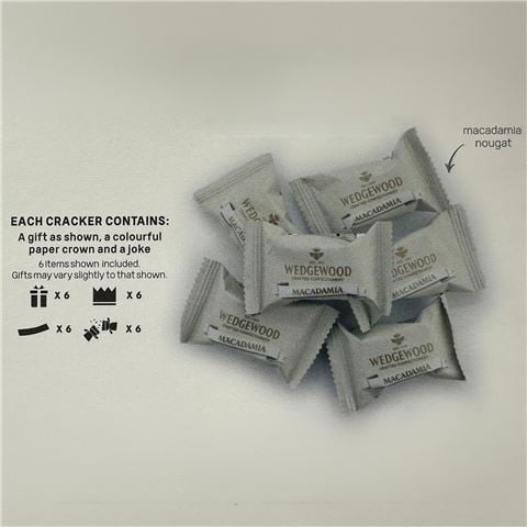 Mistletoe & Merry - Honey Nougat Cracker Set 6pce