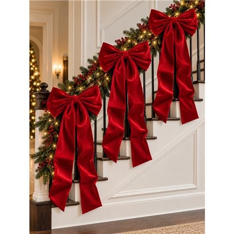 Paloma - Mayfair Bow Red 70x180cm