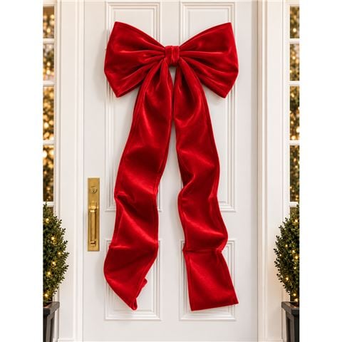 Paloma - Mayfair Bow Red 70x180cm