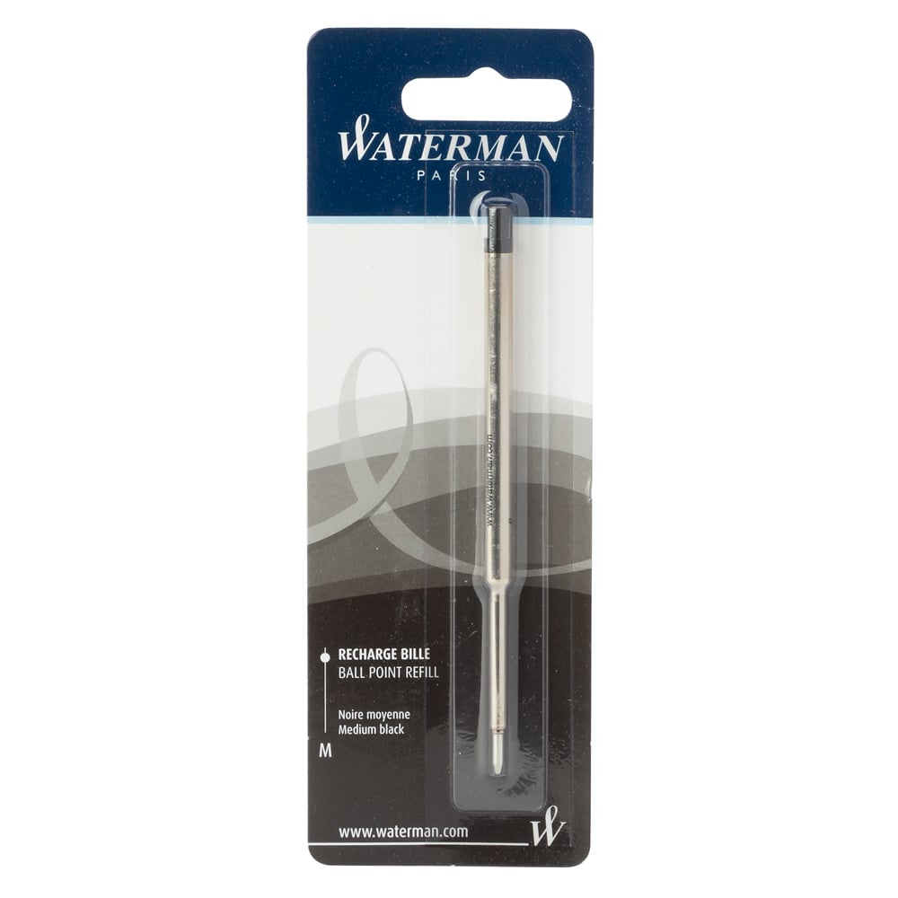 NEW Waterman Black Medium Ballpoint Pen Refill 3501170944486 eBay