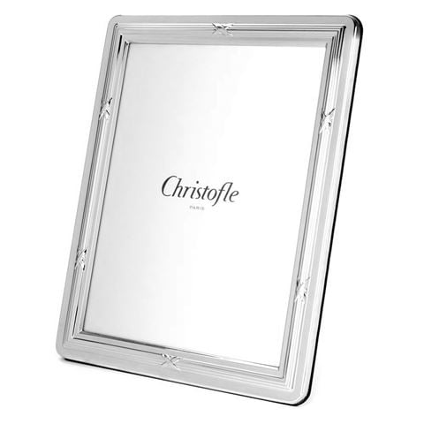 Christofle Rubans Silverplate Frame 18x24cm - Peter's of Kensington