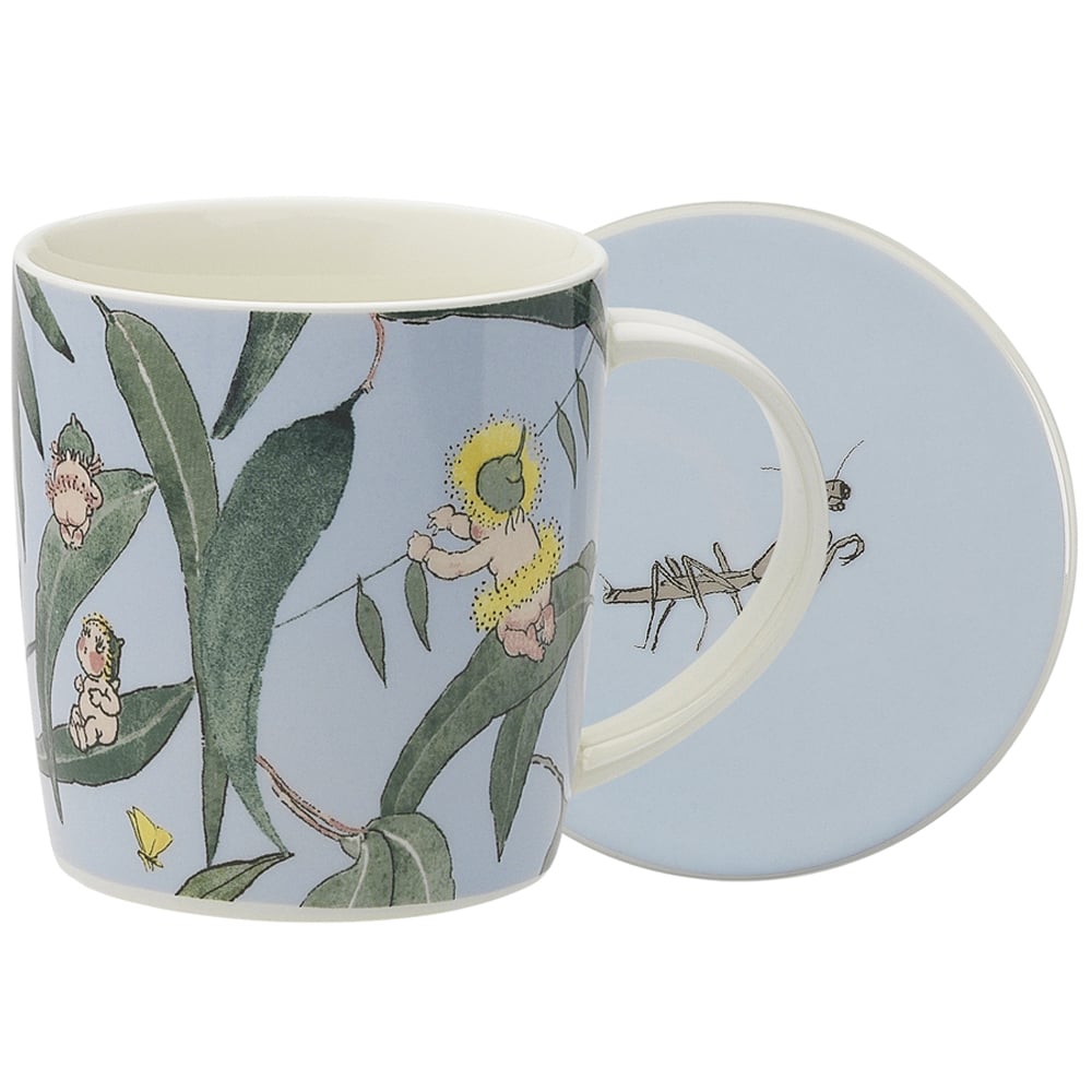 Ecology - May Gibbs Gumnut Babies Light Blue Mug&Coaster | Peter's