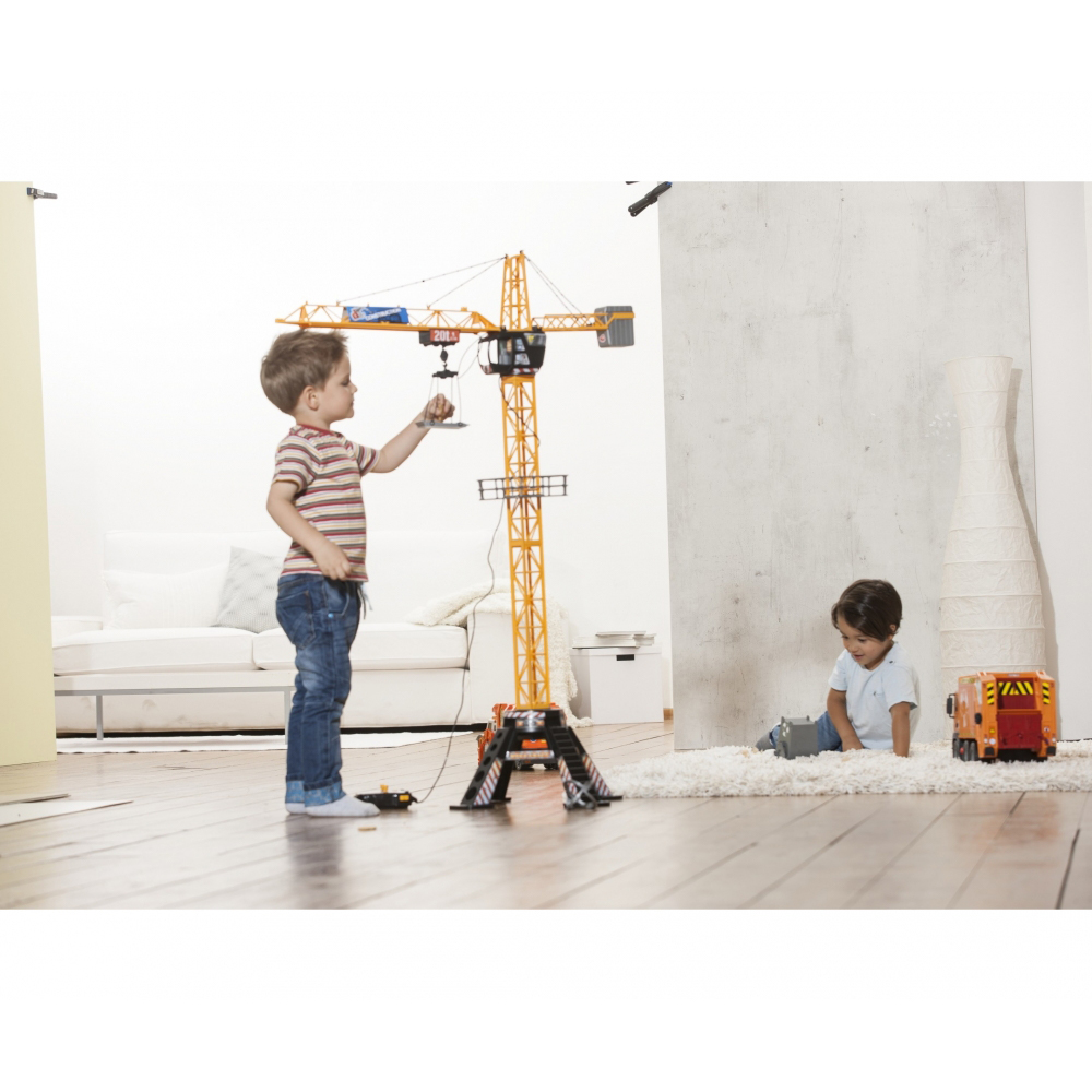 Dickie Toys Mega Crane With Remote Control 120cm Peter's of Kensington