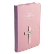 Whitehill - Bible New Testament Sterling Silver Pink