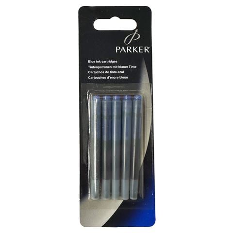 Parker - Fountain Pen Refill Cartridges Blue Set 5pce