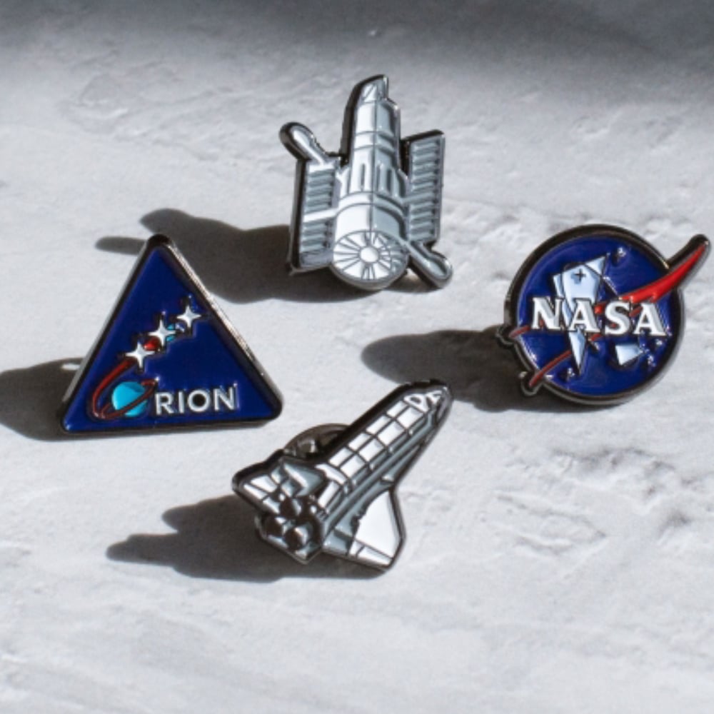 NEW Thumbs Up NASA Patch Set 4pce 