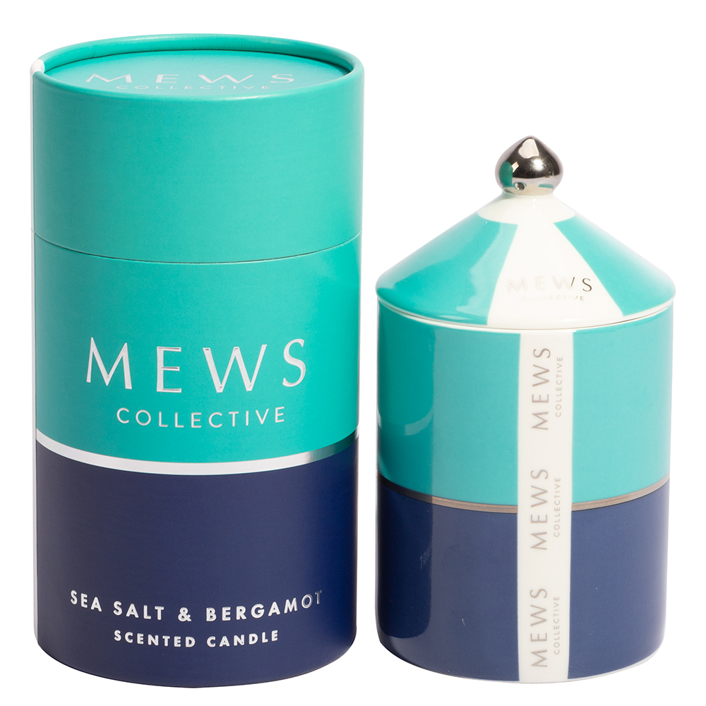 Mews Seasalt & Bergamot Candle 320g Peter's of Kensington