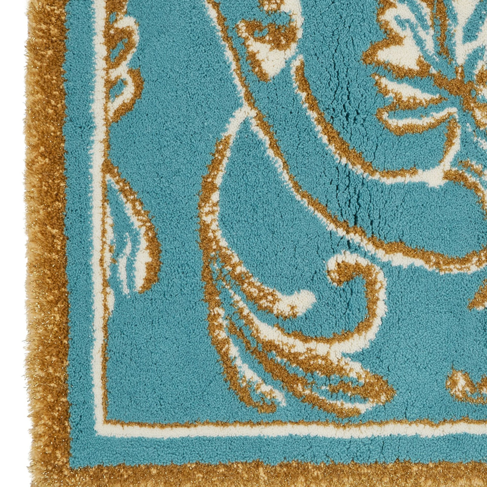 Abyss & Habidecor Dynasty Bath Rug Blue Green 50x80cm Peter's of