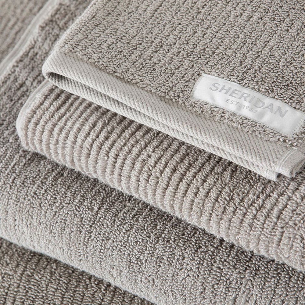 Sheridan Trenton Bath Towel Ash Peter's of Kensington
