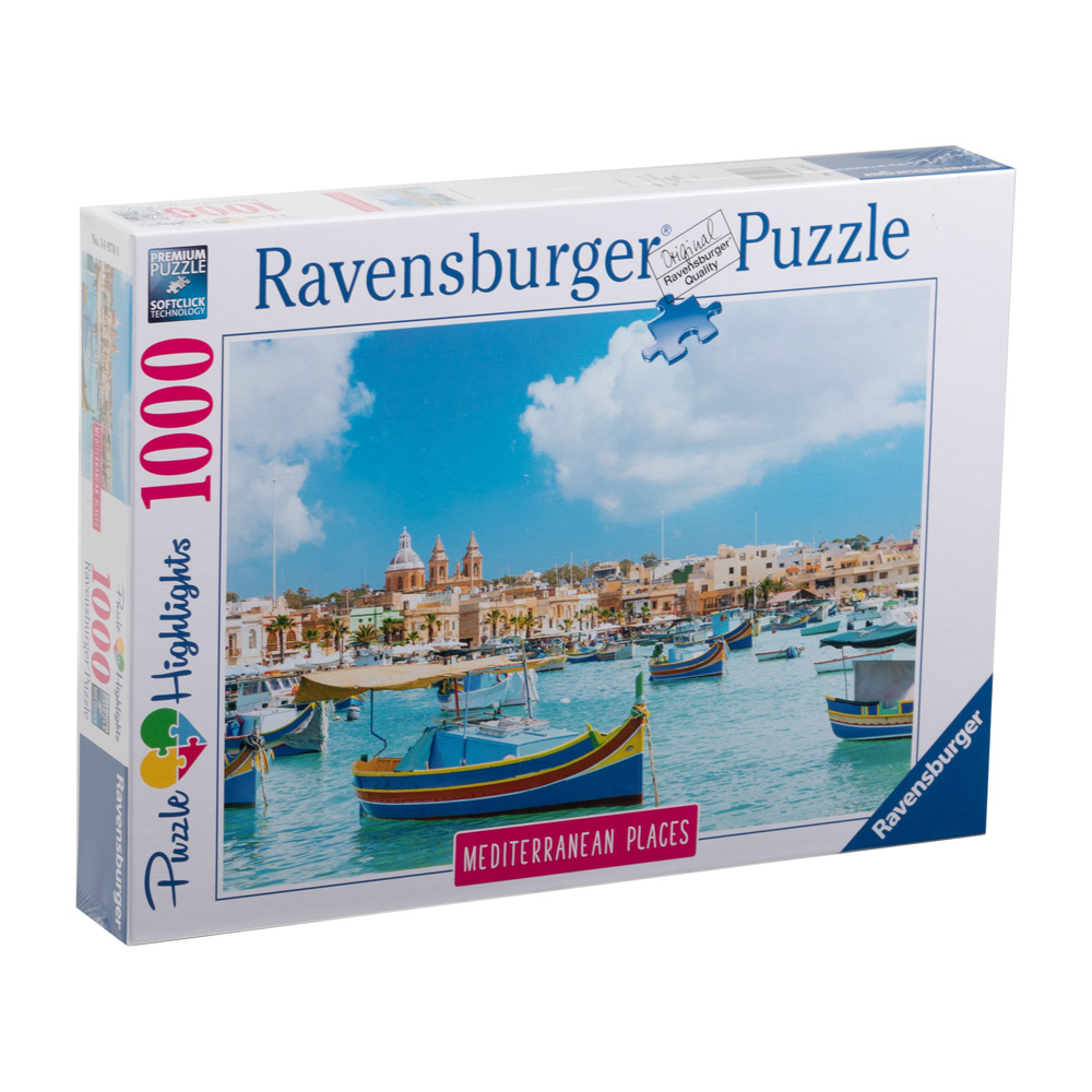 Ravensburger Mediterranean Malta Puzzle 1000pc Peter's of Kensington