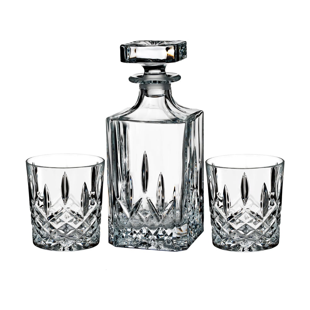 Waterford Marquis Markham Decanter & DOF Set 3pce Peter's of Kensington