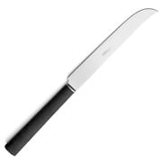 Cutipol - Ebony Black/Matte Steel Cheese Knife