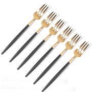 Cutipol - Goa Pastry Fork Gold Set 6pce