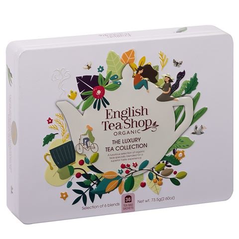 English Tea Shop Organic The Ultimate Tea Collection Tin Peter #39 s of